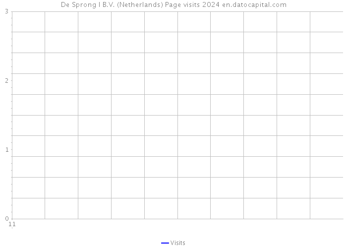 De Sprong I B.V. (Netherlands) Page visits 2024 