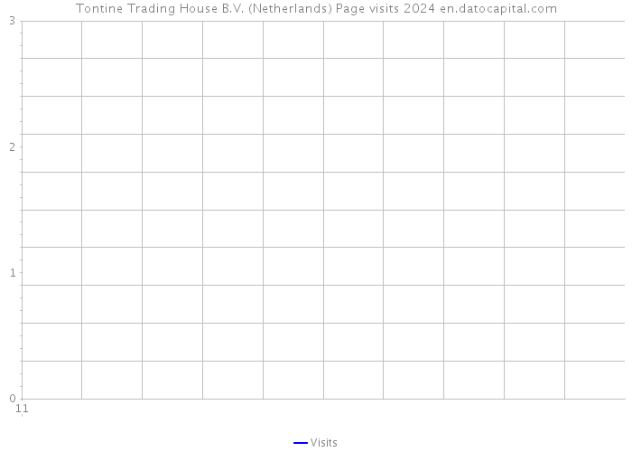 Tontine Trading House B.V. (Netherlands) Page visits 2024 