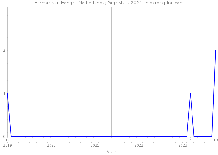 Herman van Hengel (Netherlands) Page visits 2024 