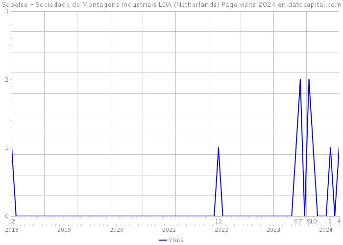 Sobelse - Sociedade de Montagens Industriais LDA (Netherlands) Page visits 2024 