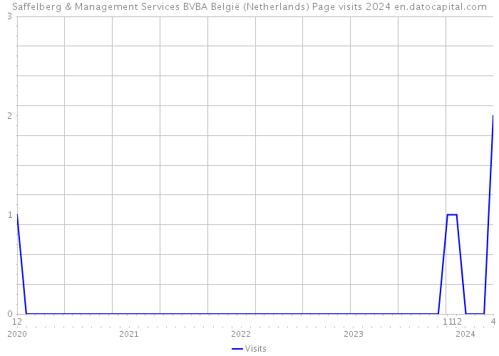 Saffelberg & Management Services BVBA België (Netherlands) Page visits 2024 