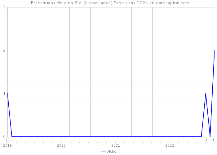 J. Brekelmans Holding B.V. (Netherlands) Page visits 2024 