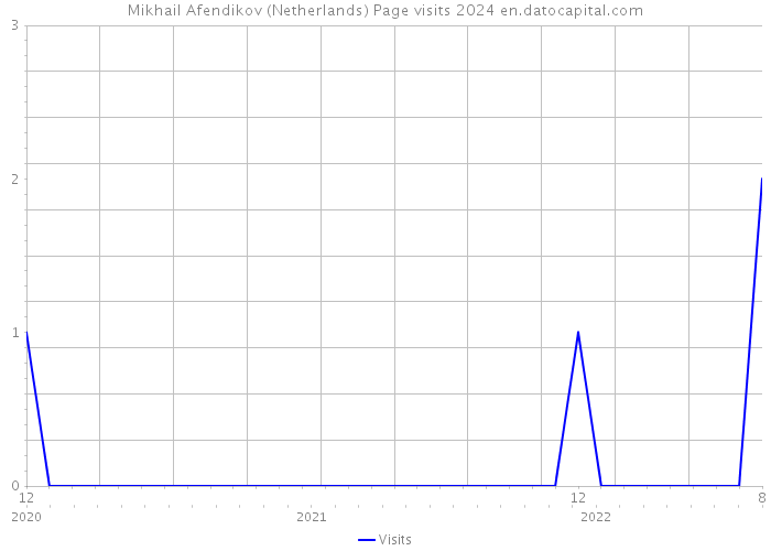Mikhail Afendikov (Netherlands) Page visits 2024 