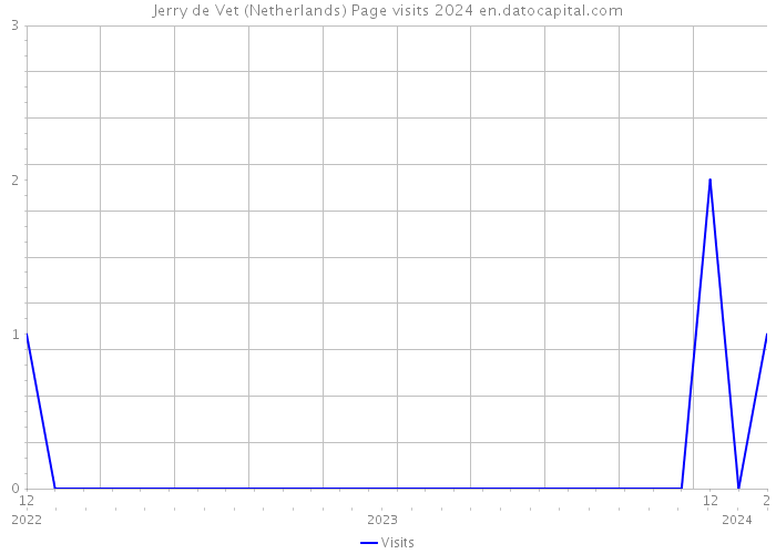 Jerry de Vet (Netherlands) Page visits 2024 