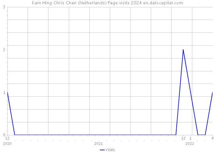 Kam Hing Chris Chan (Netherlands) Page visits 2024 