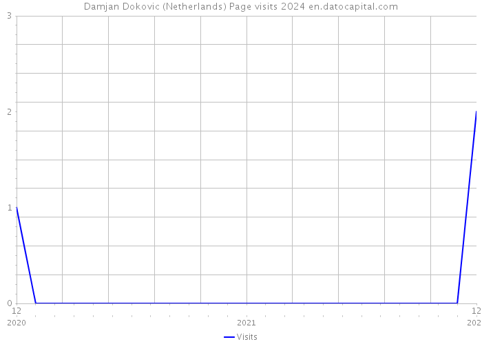 Damjan Dokovic (Netherlands) Page visits 2024 