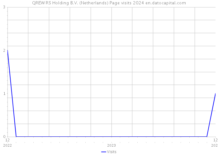 QREW RS Holding B.V. (Netherlands) Page visits 2024 