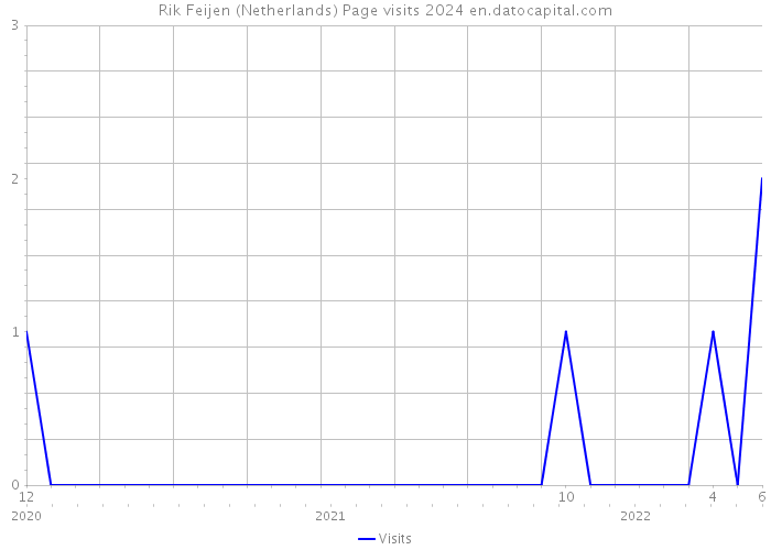 Rik Feijen (Netherlands) Page visits 2024 