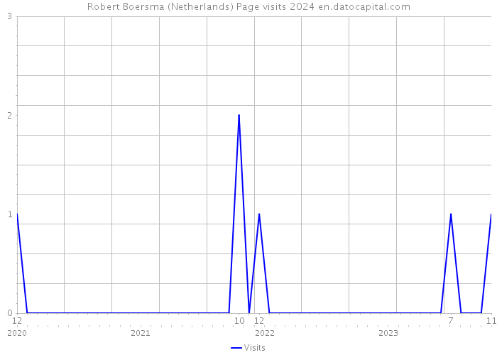 Robert Boersma (Netherlands) Page visits 2024 