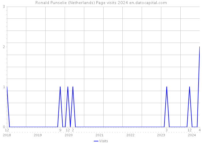 Ronald Punselie (Netherlands) Page visits 2024 
