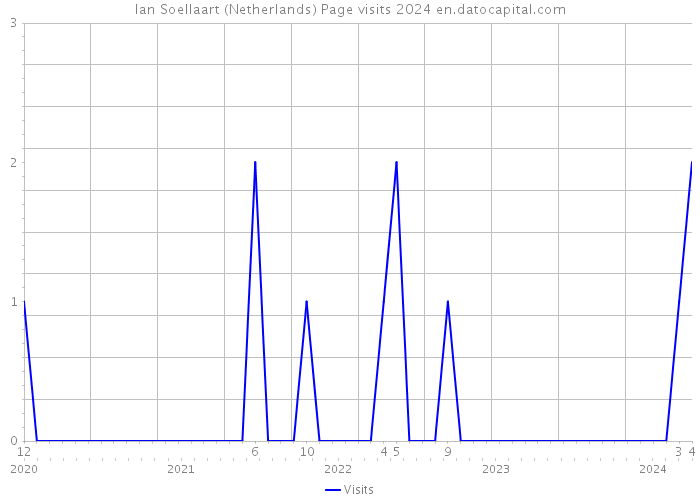 Ian Soellaart (Netherlands) Page visits 2024 