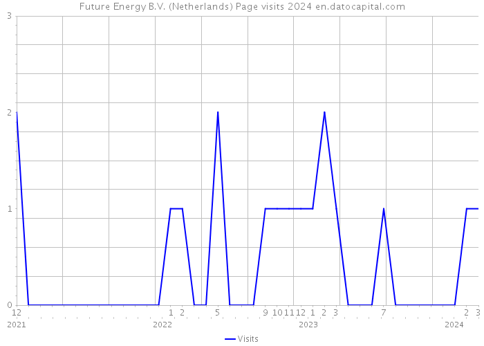 Future Energy B.V. (Netherlands) Page visits 2024 