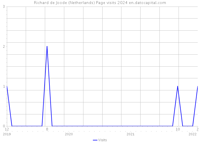 Richard de Joode (Netherlands) Page visits 2024 