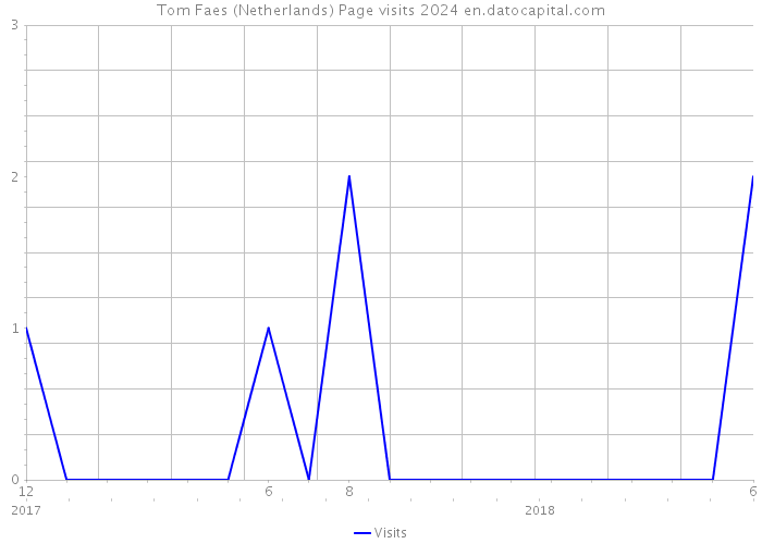 Tom Faes (Netherlands) Page visits 2024 