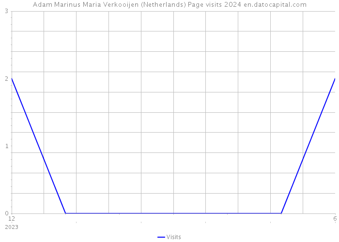 Adam Marinus Maria Verkooijen (Netherlands) Page visits 2024 