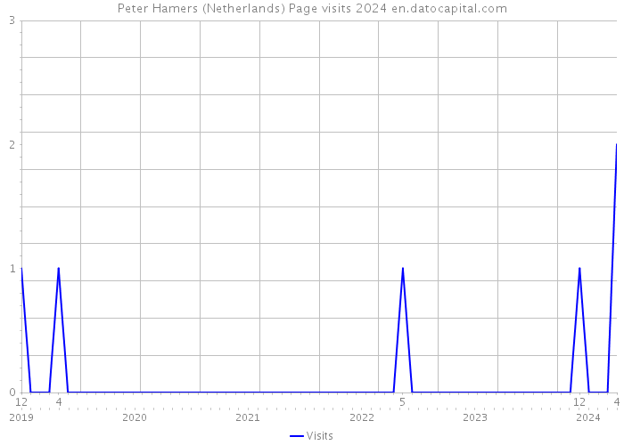 Peter Hamers (Netherlands) Page visits 2024 