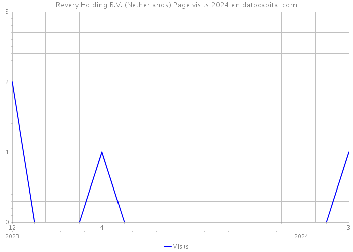 Revery Holding B.V. (Netherlands) Page visits 2024 