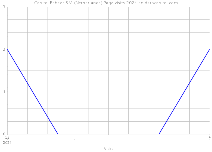 Capital Beheer B.V. (Netherlands) Page visits 2024 