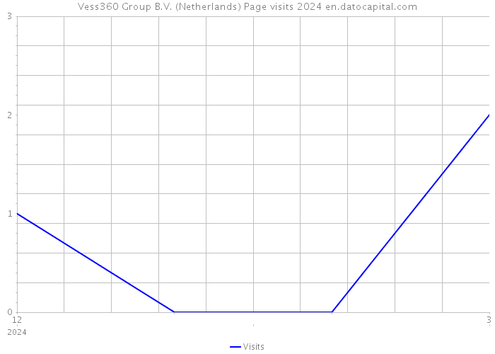 Vess360 Group B.V. (Netherlands) Page visits 2024 