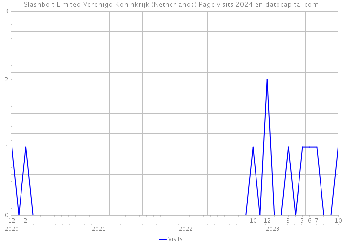 Slashbolt Limited Verenigd Koninkrijk (Netherlands) Page visits 2024 