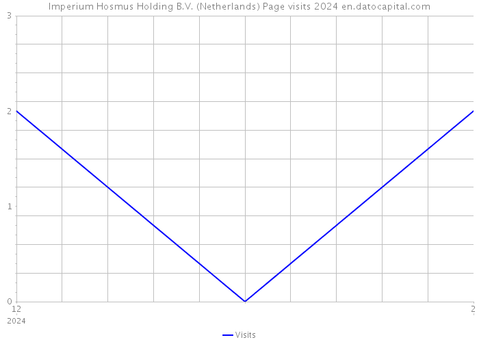 Imperium Hosmus Holding B.V. (Netherlands) Page visits 2024 