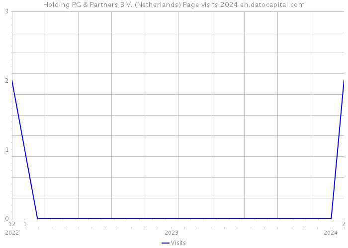 Holding PG & Partners B.V. (Netherlands) Page visits 2024 