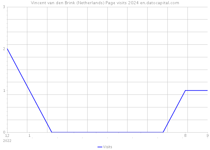 Vincent van den Brink (Netherlands) Page visits 2024 