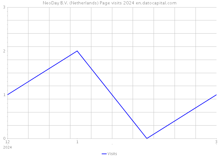 NeoDay B.V. (Netherlands) Page visits 2024 