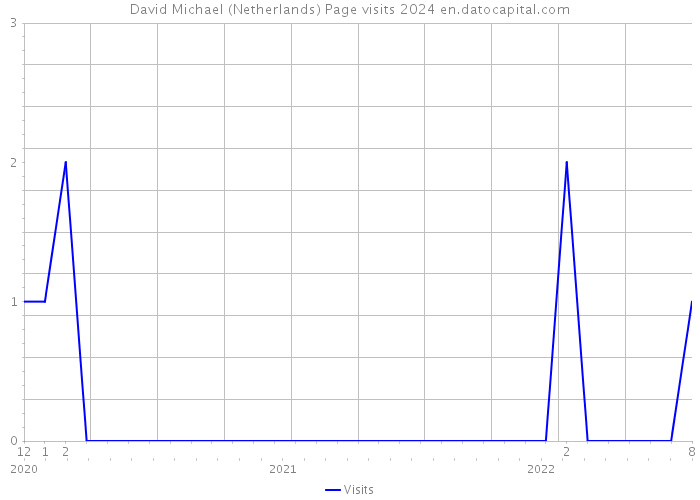 David Michael (Netherlands) Page visits 2024 