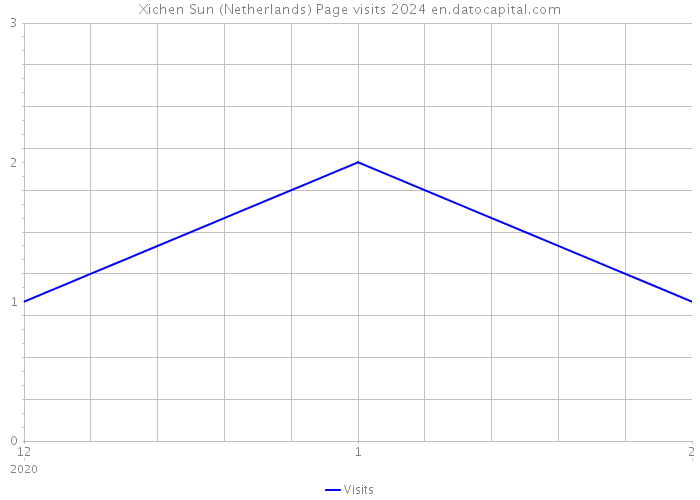 Xichen Sun (Netherlands) Page visits 2024 