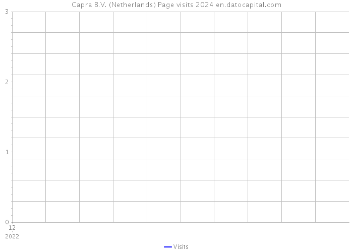 Capra B.V. (Netherlands) Page visits 2024 