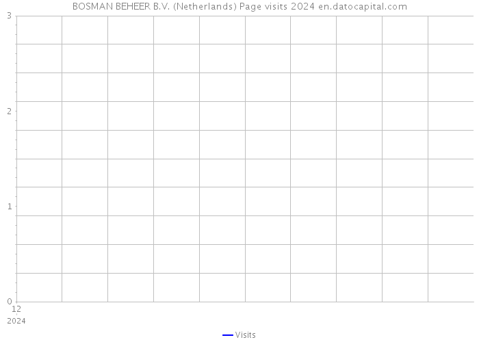 BOSMAN BEHEER B.V. (Netherlands) Page visits 2024 