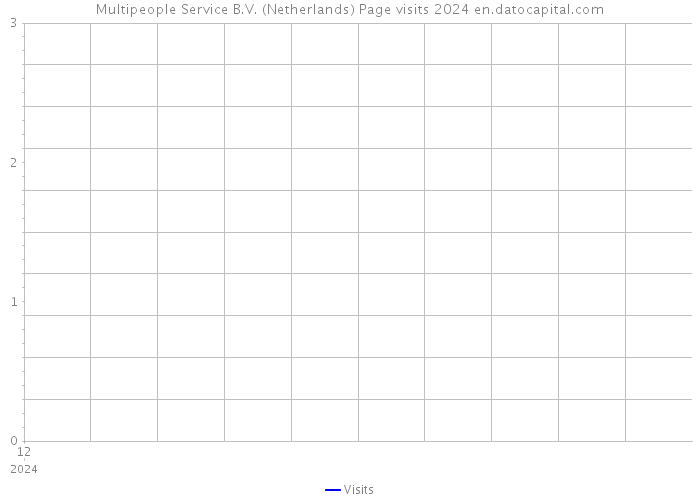 Multipeople Service B.V. (Netherlands) Page visits 2024 