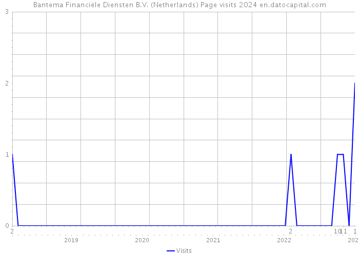 Bantema Financiële Diensten B.V. (Netherlands) Page visits 2024 