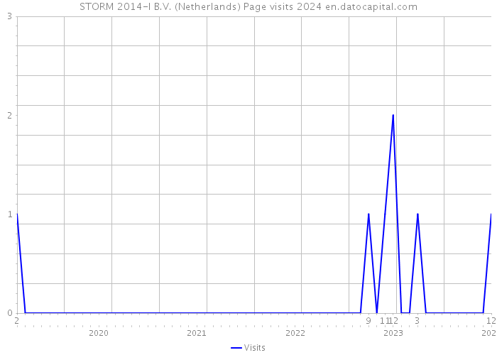 STORM 2014-I B.V. (Netherlands) Page visits 2024 