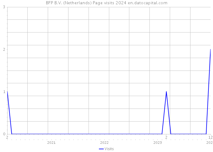 BFP B.V. (Netherlands) Page visits 2024 
