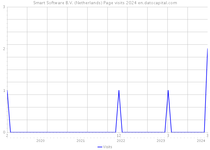 Smart Software B.V. (Netherlands) Page visits 2024 