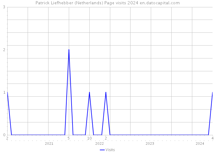 Patrick Liefhebber (Netherlands) Page visits 2024 