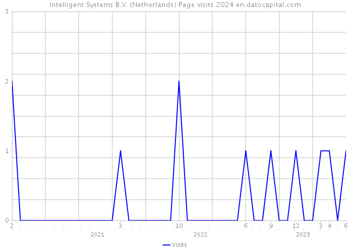 Intelligent Systems B.V. (Netherlands) Page visits 2024 