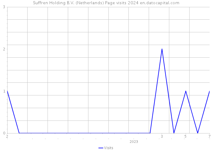 Suffren Holding B.V. (Netherlands) Page visits 2024 