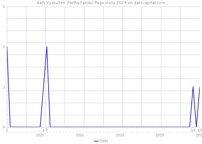 Aart Voskuilen (Netherlands) Page visits 2024 