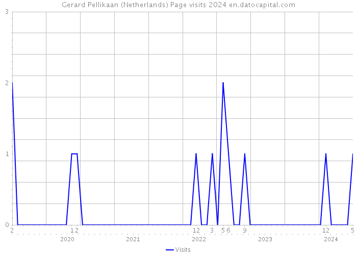 Gerard Pellikaan (Netherlands) Page visits 2024 