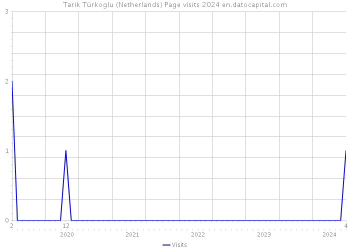 Tarik Türkoglu (Netherlands) Page visits 2024 