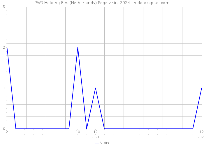 PWR Holding B.V. (Netherlands) Page visits 2024 