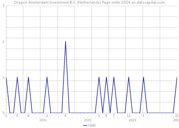 Dragon Amsterdam Investment B.V. (Netherlands) Page visits 2024 