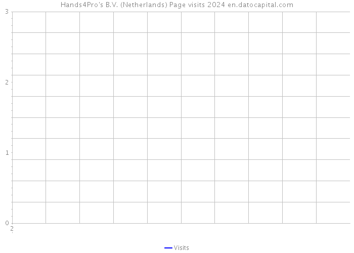 Hands4Pro's B.V. (Netherlands) Page visits 2024 