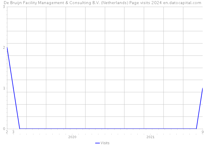 De Bruijn Facility Management & Consulting B.V. (Netherlands) Page visits 2024 