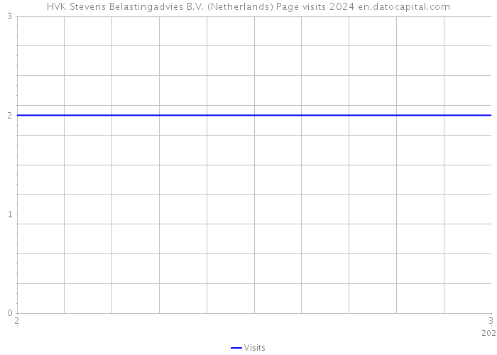 HVK Stevens Belastingadvies B.V. (Netherlands) Page visits 2024 