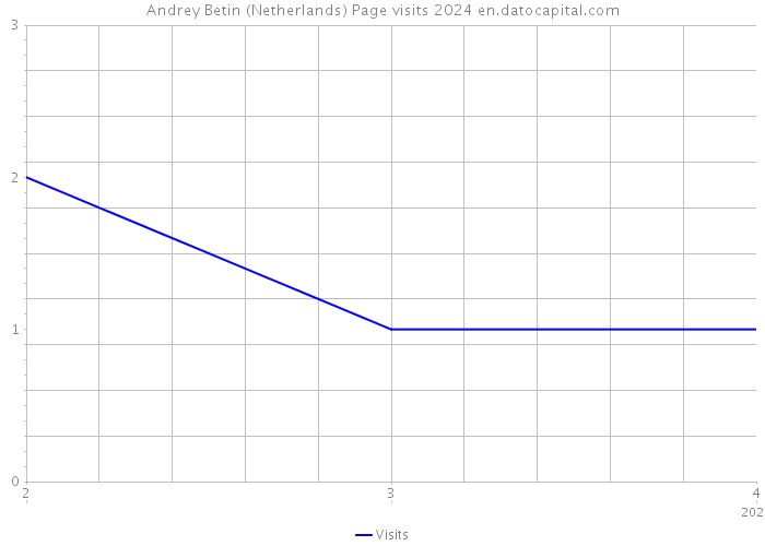 Andrey Betin (Netherlands) Page visits 2024 