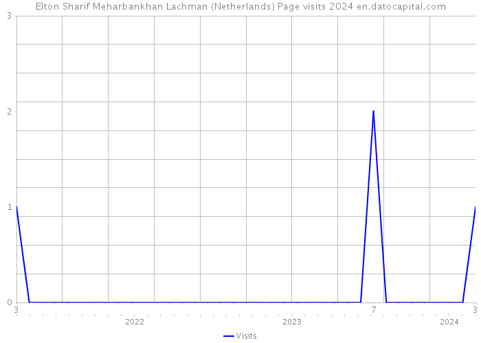 Elton Sharif Meharbankhan Lachman (Netherlands) Page visits 2024 